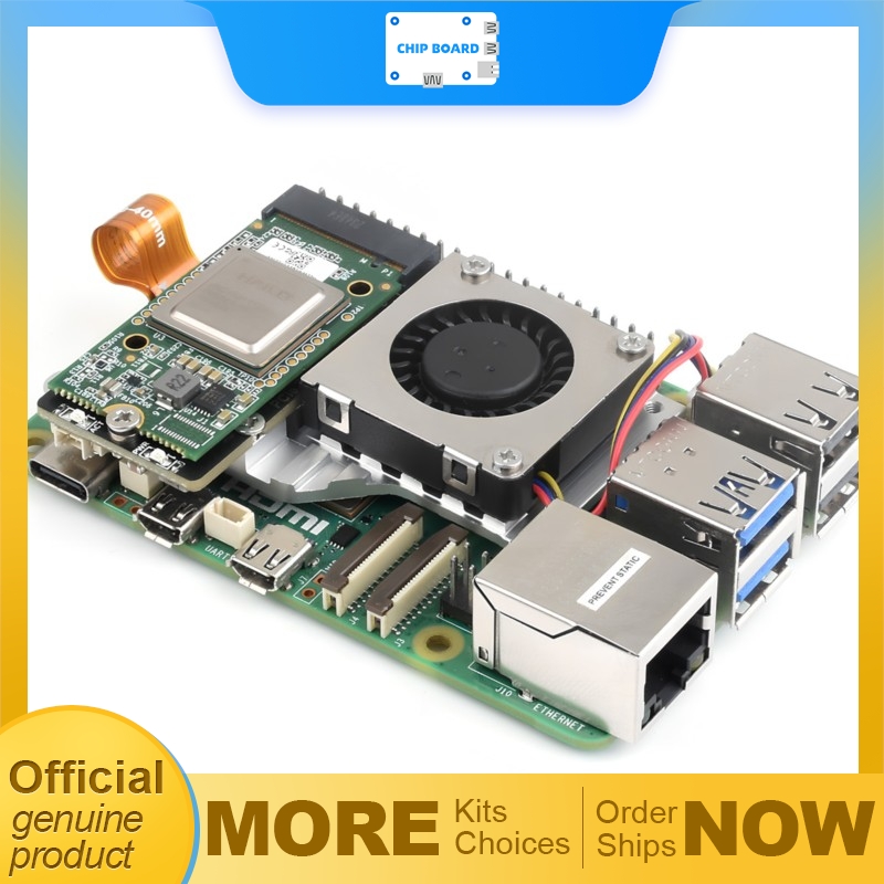 Raspberry Pi 5 8Gb Kit - Waveshare PCIe naar M.2 adapterkaart voor