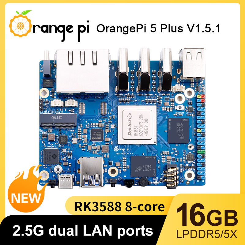 TopElec Orange Pi 5 Plus 16GB  - Orange Pi 5 Plus 16Gb recensie en prijs