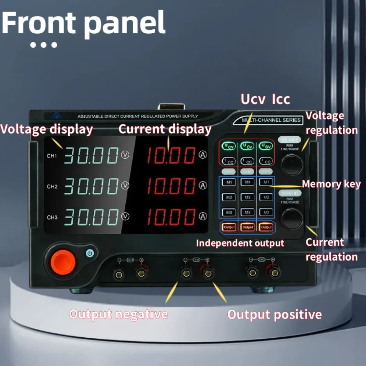 15V 30V 40V 60V 100V 80V 150V  - Programmable Dc Power Supply 60V 5A recensie en prijs