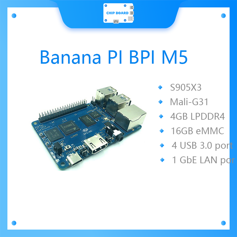 Banana PI BPI M5 Nieuwe genera - Banana Pi Bpi-M5 recensie en prijs
